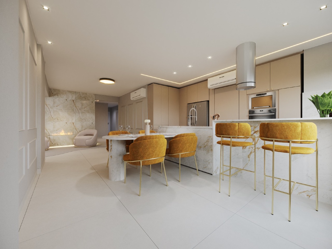 Apartamento diferenciado à venda no Centro: 