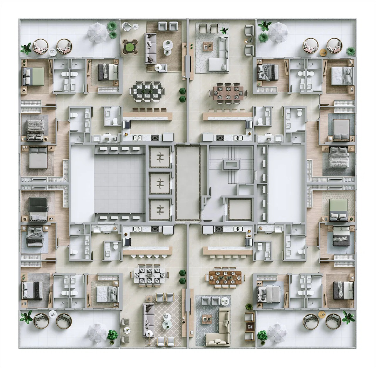 Apartamento à venda no Centro: 