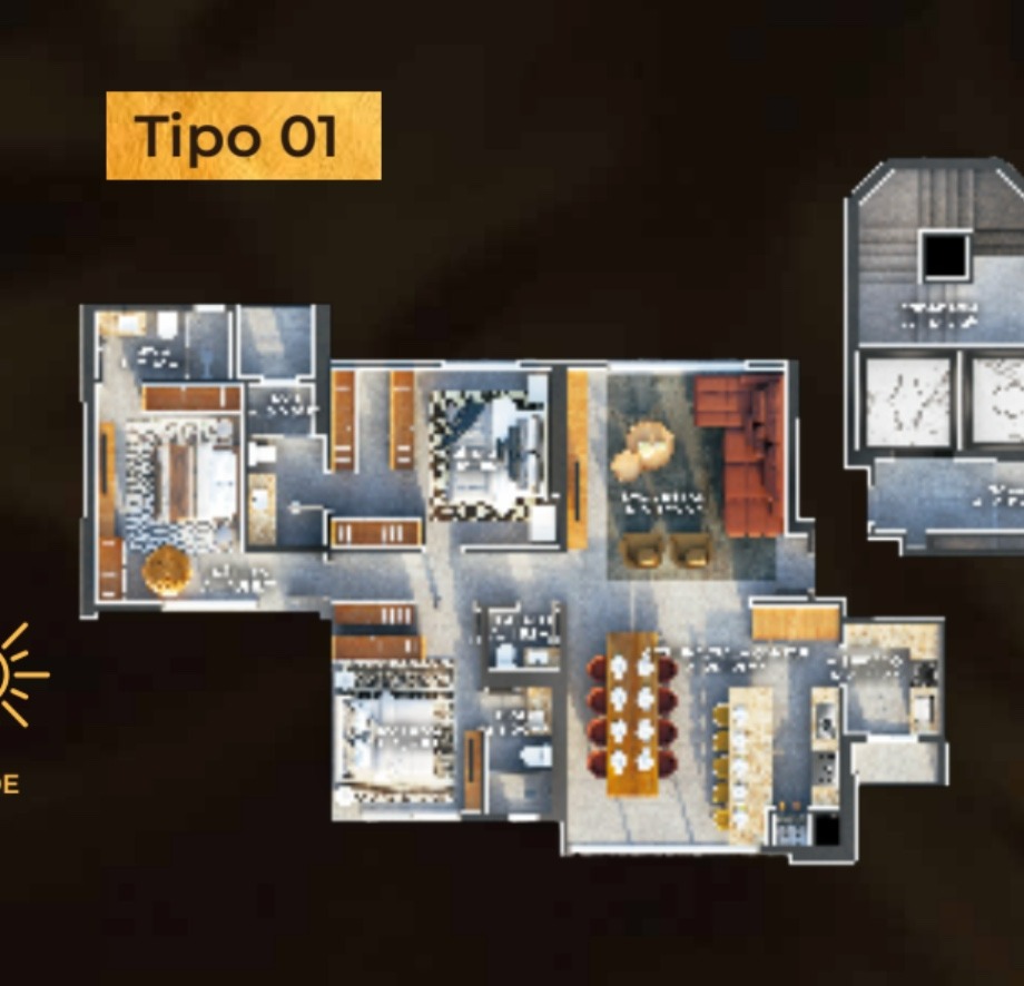 Apartamento à venda no Centro: 