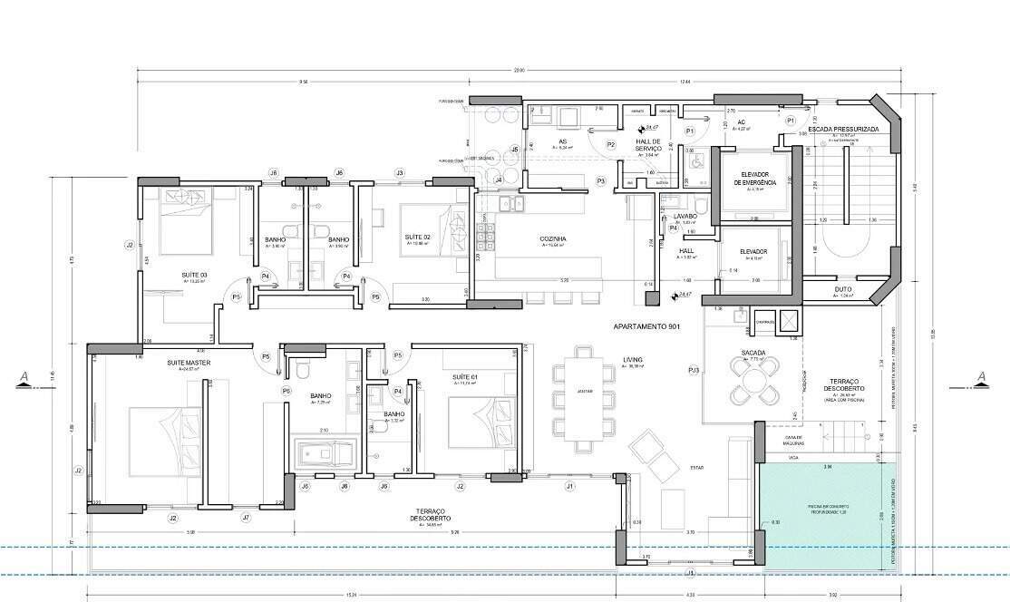 Apartamento à venda no Centro: 