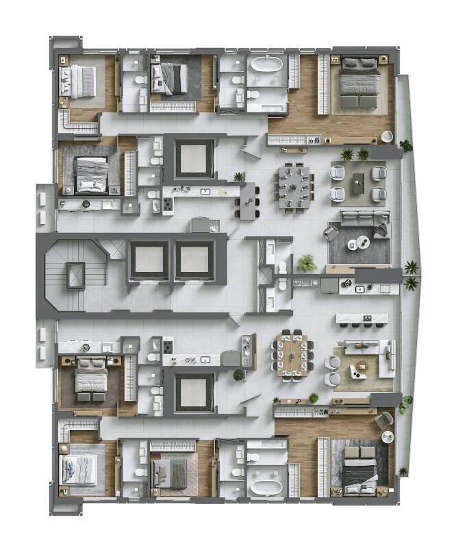 Apartamento à venda no Centro: 