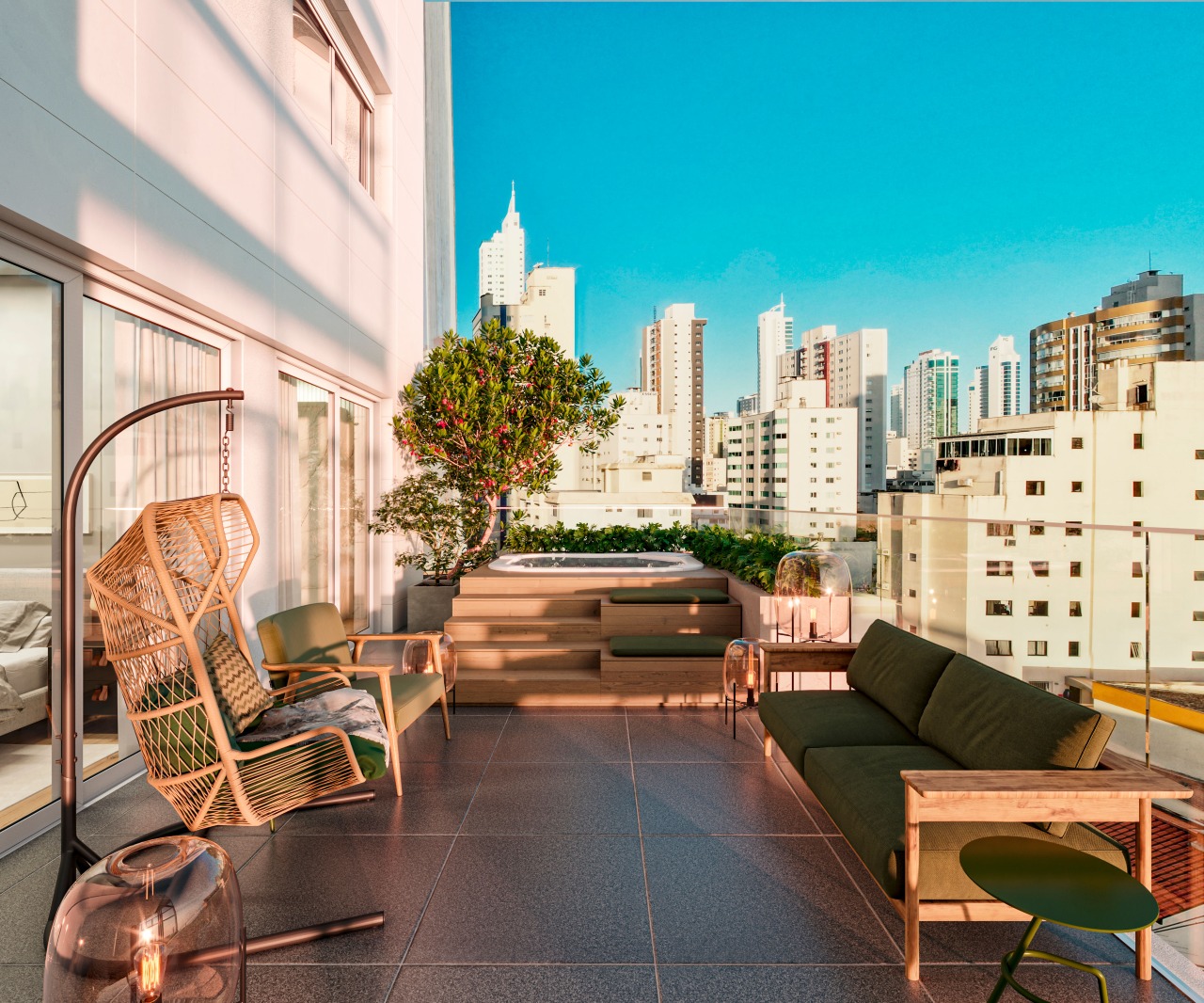 Apartamento diferenciado à venda no Centro: 