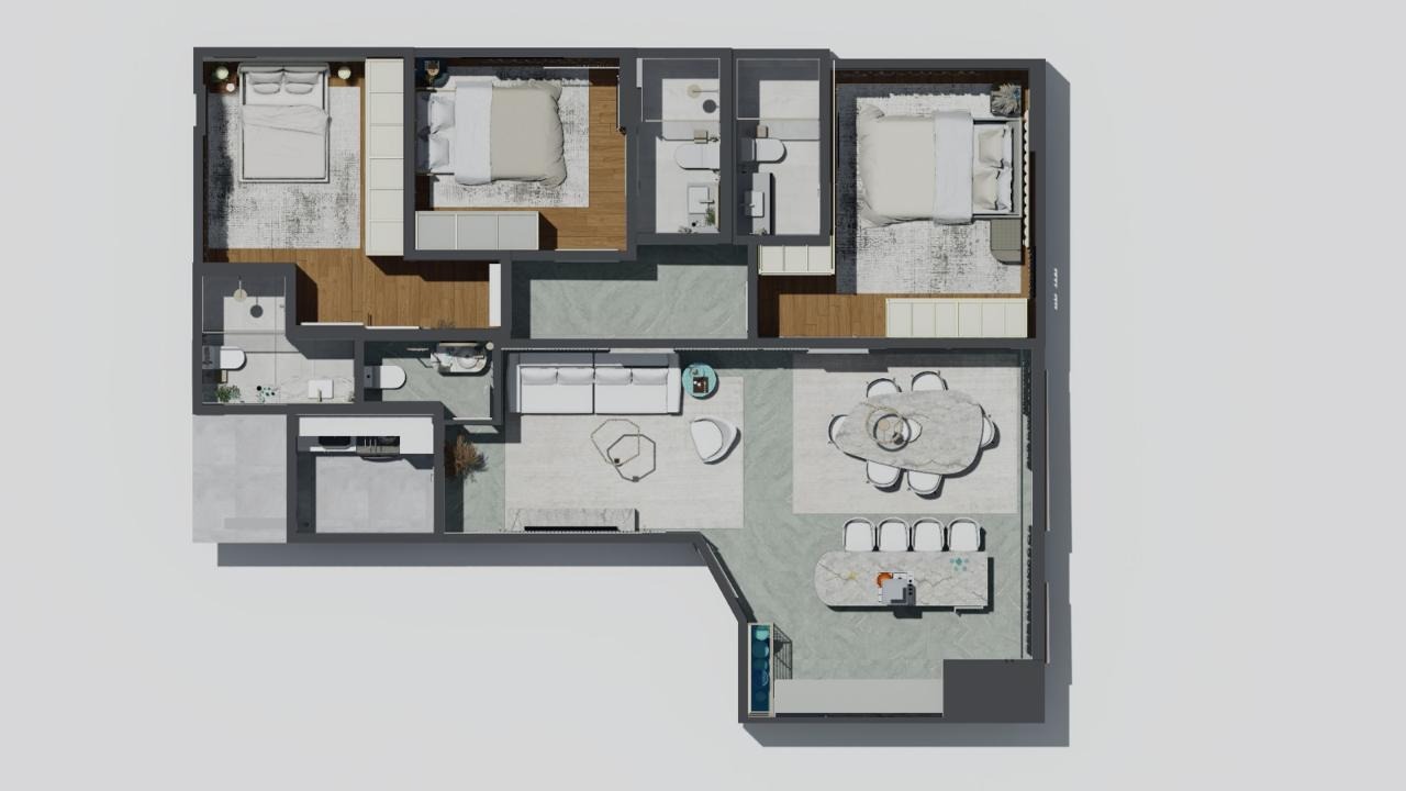 Apartamento à venda no Centro: 
