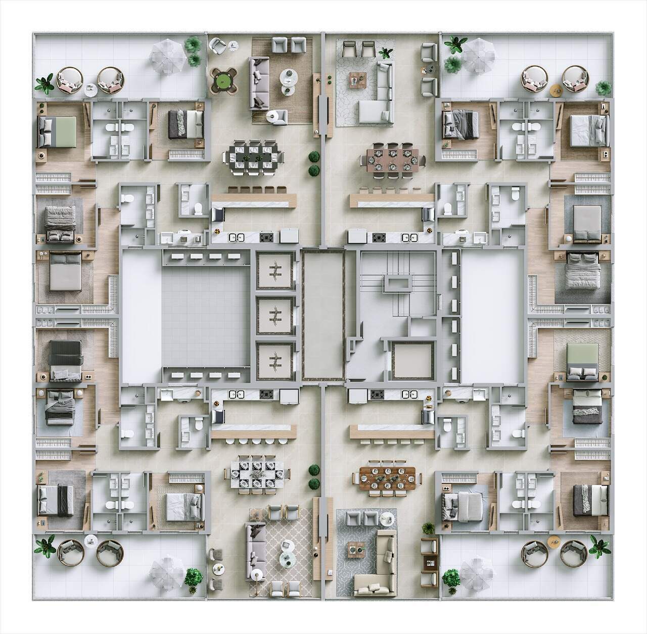 Apartamento à venda no Centro: 
