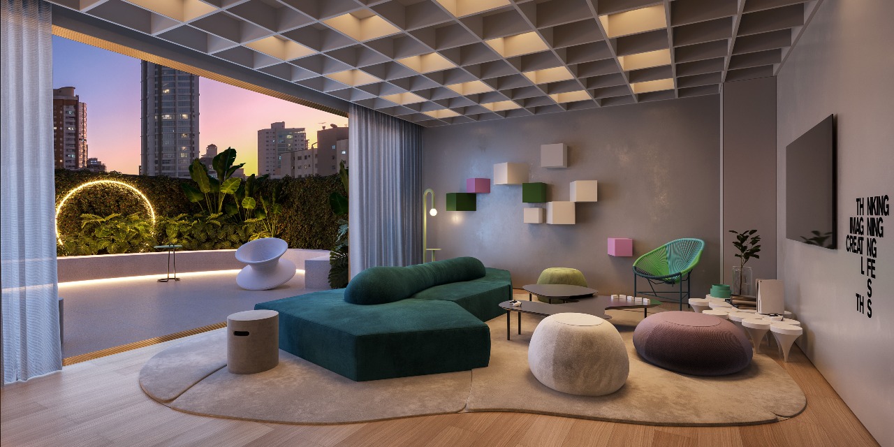 Apartamento diferenciado à venda no Centro: 