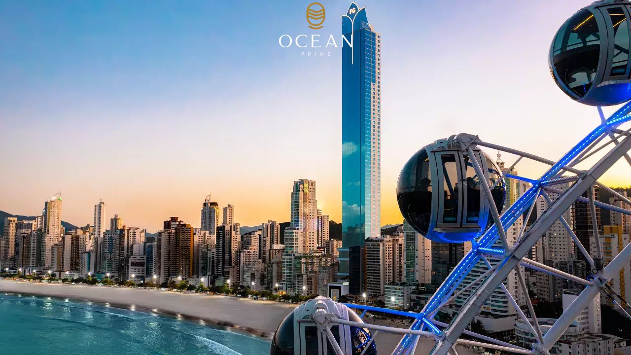 Apartamento no Edifício Boreal Tower em Balneário Camboriú - Frente Mar
