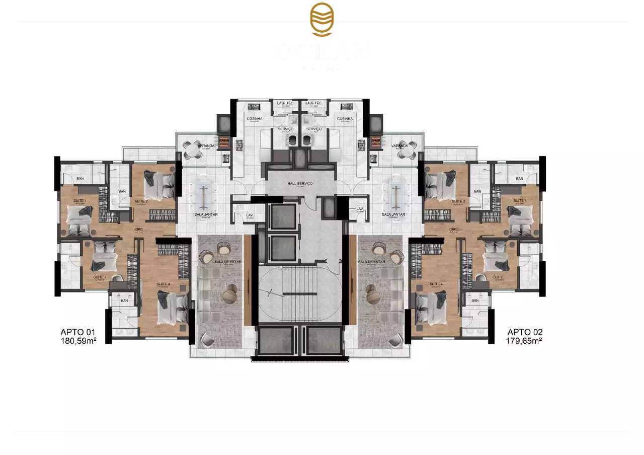 Apartamento à venda em Pioneiros, Balneário Camboriú/SC — foto 4 de 4